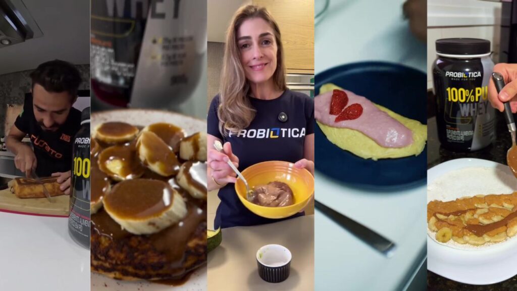 receita com whey protein