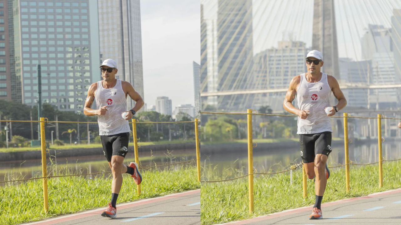 douglas miranda, atleta probiótica correndo em são paulo