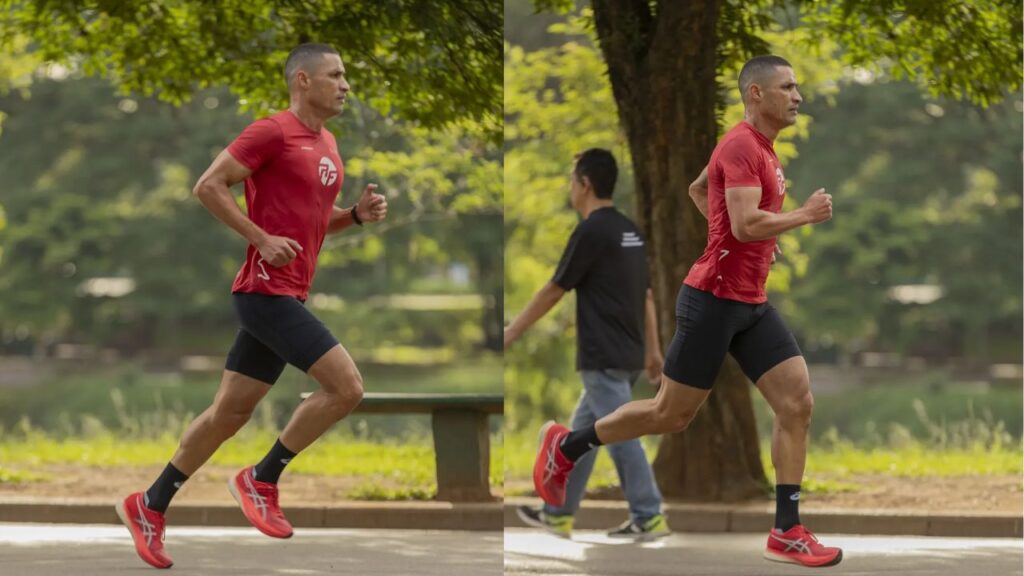 atleta probiótica douglas miranda correndo