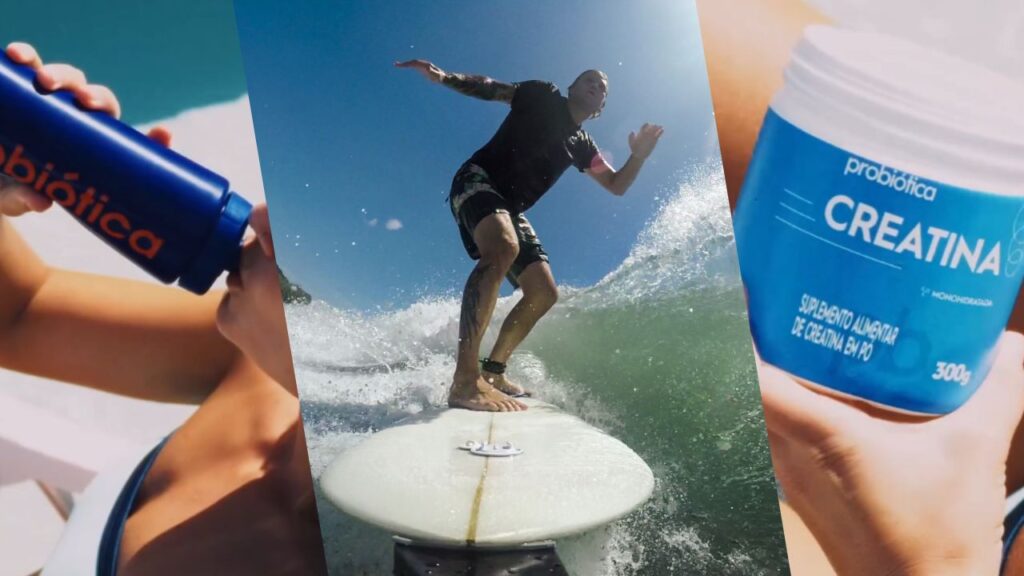 atletas probioticas e surfistas