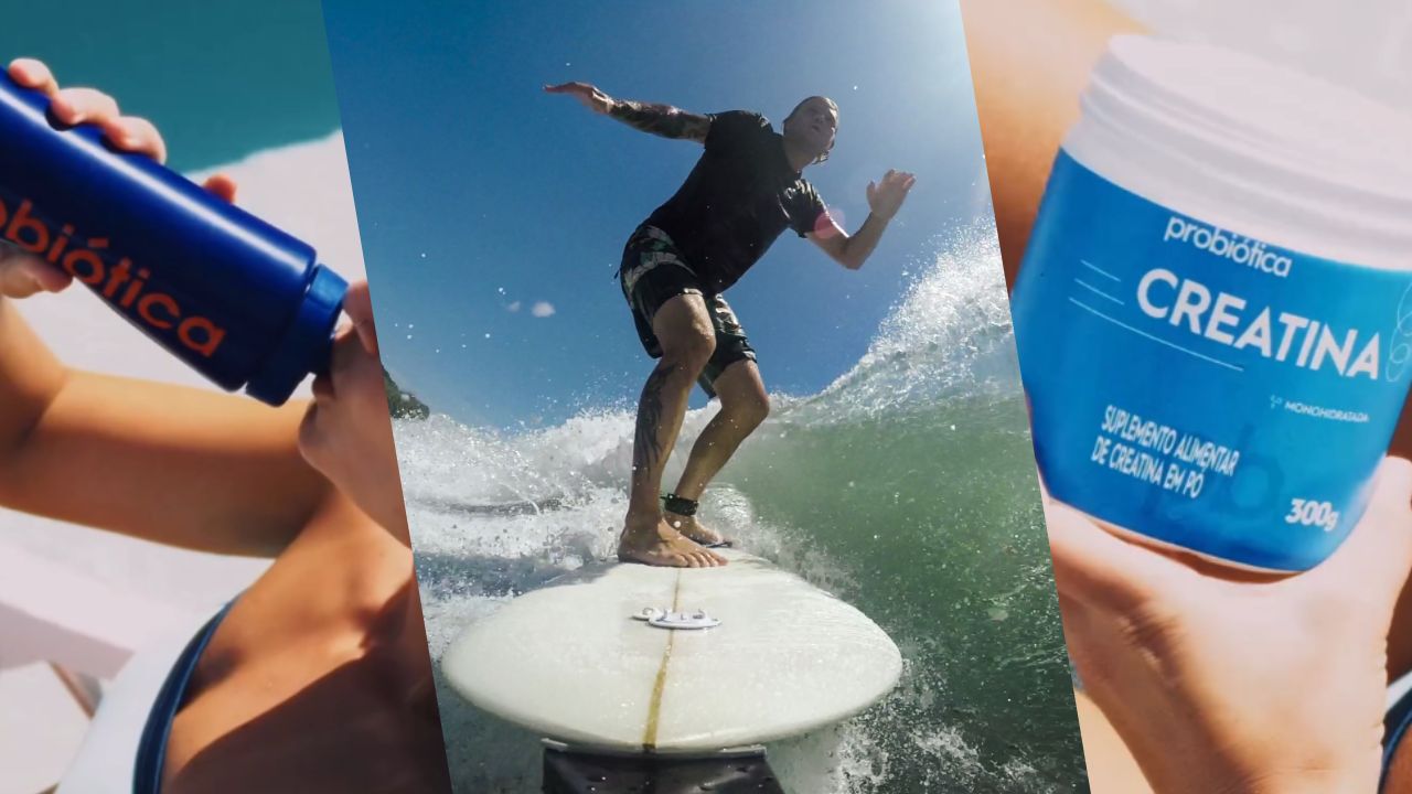 atletas probioticas e surfistas
