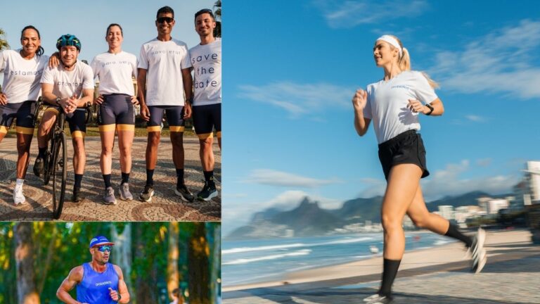corrida em grupo
