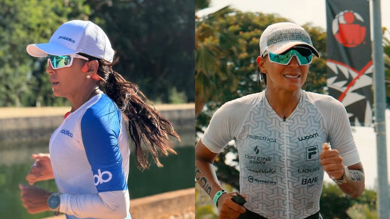 atleta probiotica ana augusta durante treinos