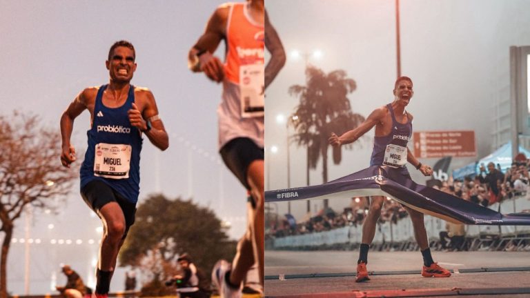 Morone durante maratona