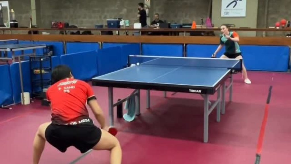 exemplo de treino de tenis de mesa