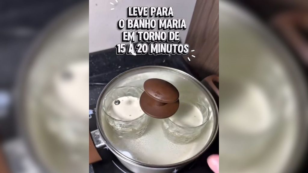 receita em banho maria