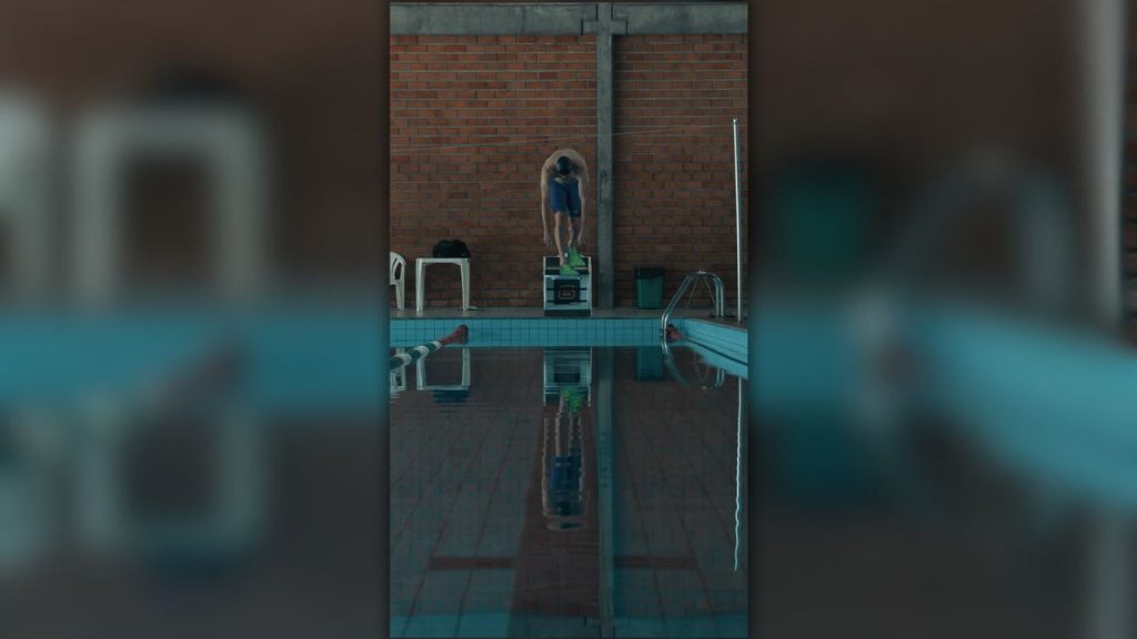 cesar cielo preparando-se para salto